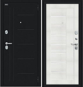 Товар Дверь Браво Проф Букле черное/Bianco Veralinga DIS006148